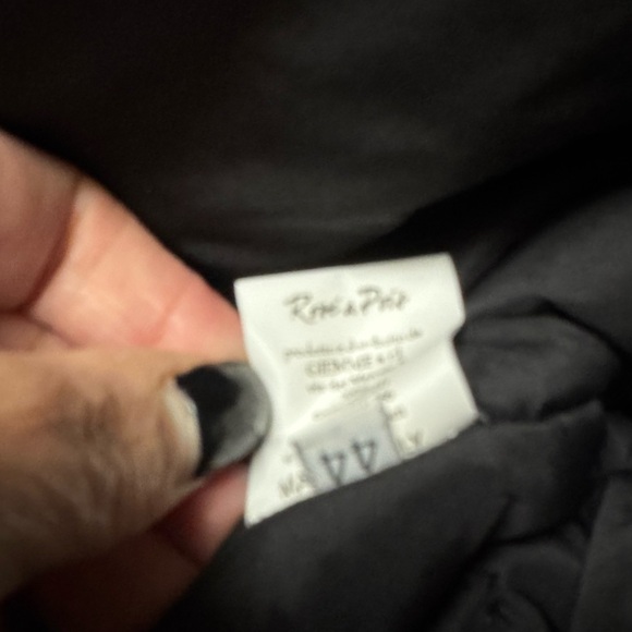 Rose A Pois Black Bomber tie waist jacket. Size 44 (10) New with tags - Picture 10 of 16
